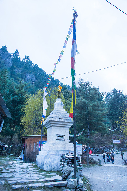 Nepal 18-11-18 Kathmandu-Bhulbhule-Chame